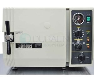 Tuttnauer 2340M Manual Autoclave - Previous Model - Chamber Size: 9 x 18