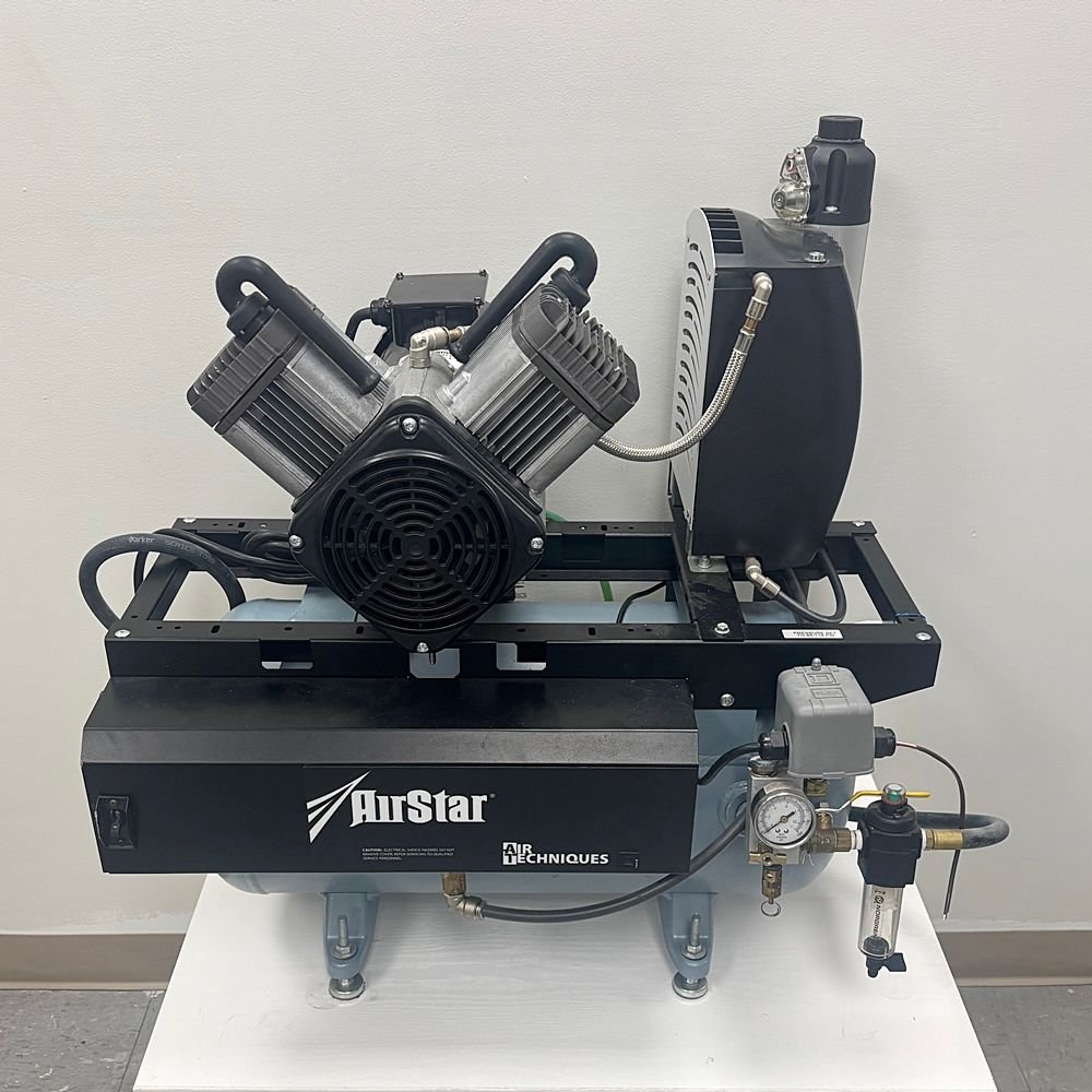 Air Techniques Air Star 22 - Oil Less Dental Air Compressor (2 - 3 Users) - 1.5 HP