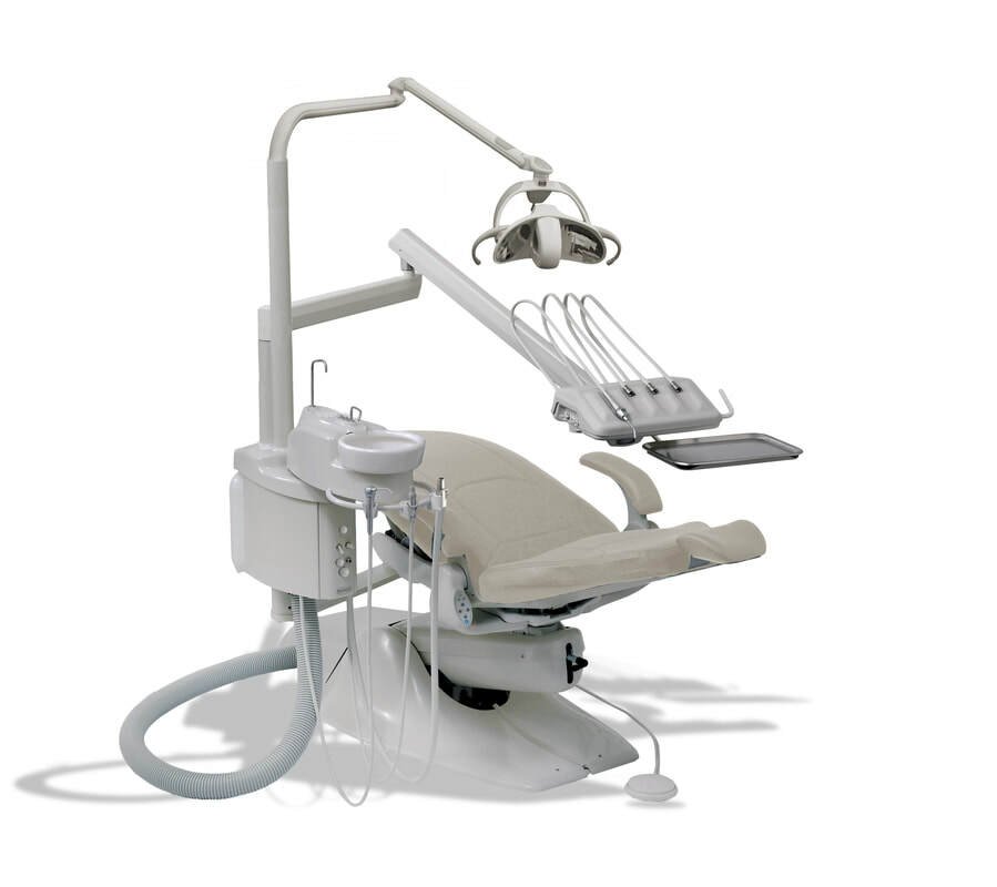 BDS (Beaverstate) McKenzie Dental LED Operatory Package w/ Side Support Box, Cuspidor