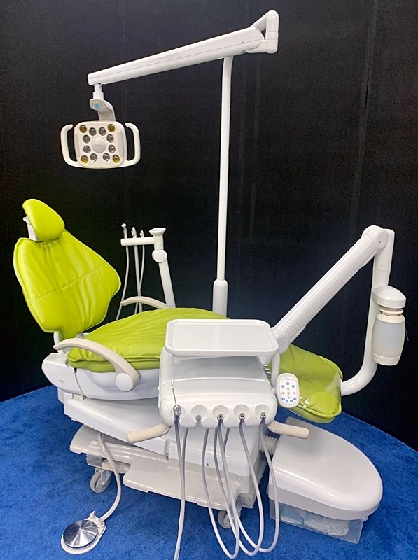 ADEC 511-532-551-571L - Complete Operatory Package (White) - Radius LED Light, Delivery, Assistant Pkg. - Ultraleather Upholstery - Image 8