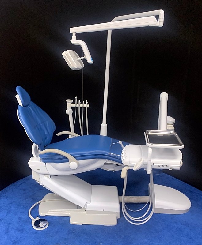 ADEC 511-532-551-571L - Complete Operatory Package (White) - Radius LED Light, Delivery, Assistant Pkg. - Ultraleather Upholstery - Image 6