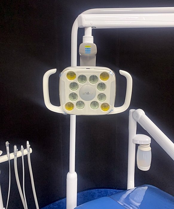 ADEC 511-532-551-571L - Complete Operatory Package (White) - Radius LED Light, Delivery, Assistant Pkg. - Ultraleather Upholstery - Image 5