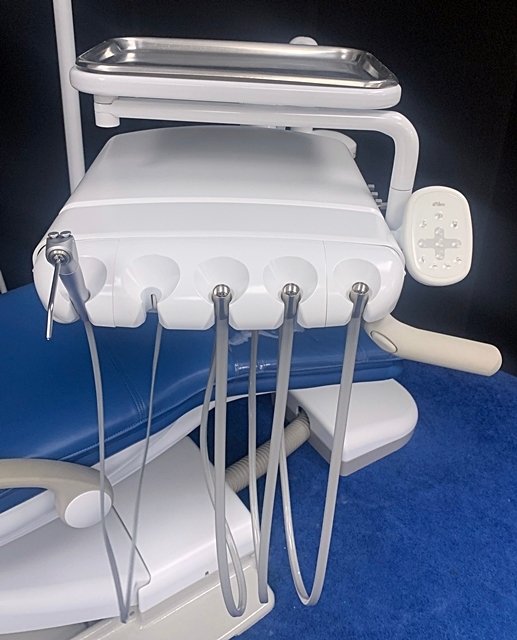ADEC 511-532-551-571L - Complete Operatory Package (White) - Radius LED Light, Delivery, Assistant Pkg. - Ultraleather Upholstery - Image 11