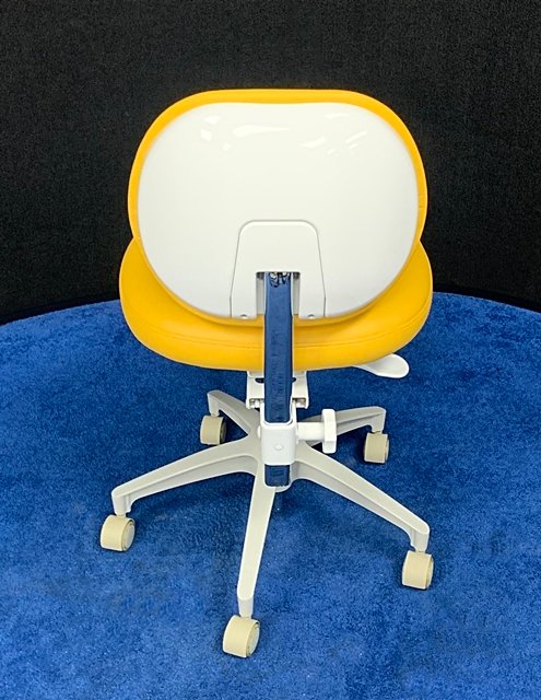 ADEC 1601 (White) Dental Doctor Stool - Ultraleather Upholstery - Image 4