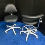 Dental EZ Galaxy Stool Set - Doctor & Assistant - Vinyl Upholstery Color of Choice