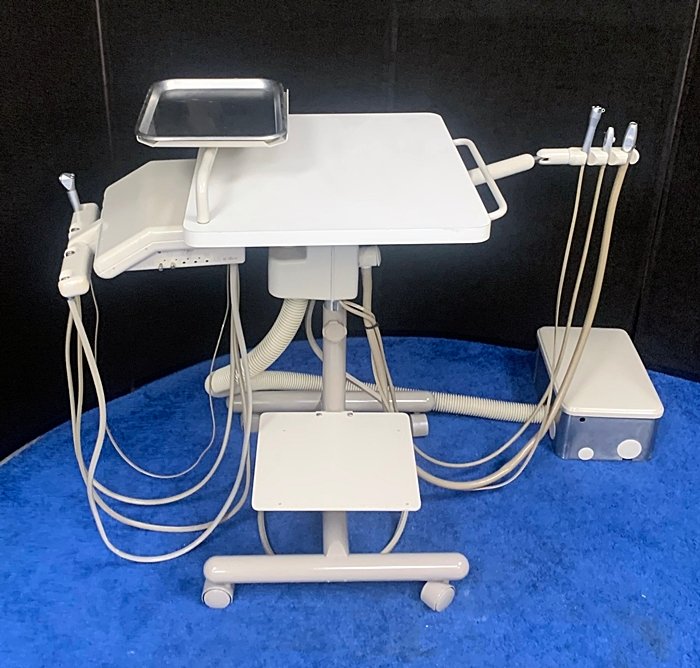 ADEC 2671 Cascade Duo Delivery & Assistant Dental Cart - Image 2