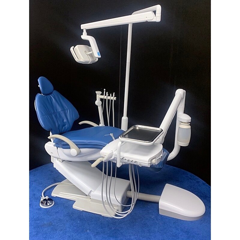 ADEC 511-532-551-571L - Complete Operatory Package (White) - Radius LED Light, Delivery, Assistant Pkg. - Ultraleather Upholstery - Image 3