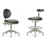 BDS (Beaverstate) DR-97 Doctor & AT-97 Assistant Deluxe Stool Set - Base Tilt Feature & Ratcheting Body Support