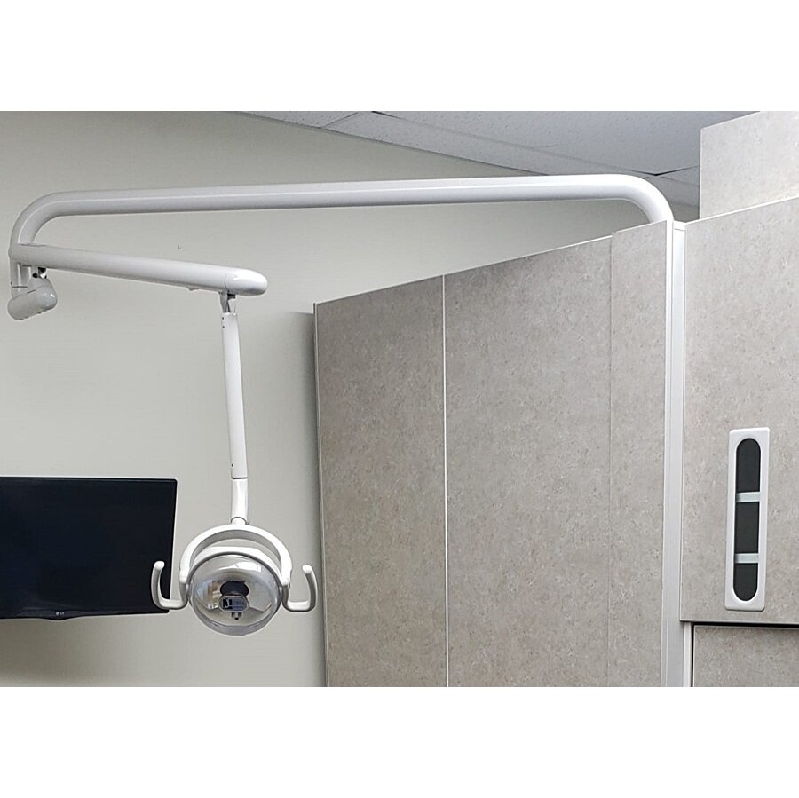 Dental EZ Lumina Dental Cabinet Mount Light - Halogen
