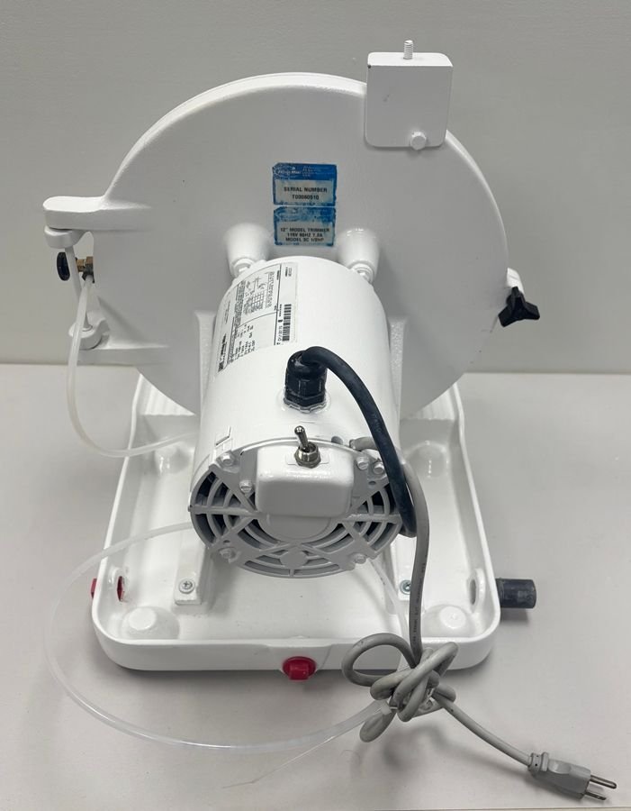 WhipMix 3C - 12" Dental Lab Model Trimmer, Water Control Valve, Grinding Wheel & Waste Collection Tray - Image 6