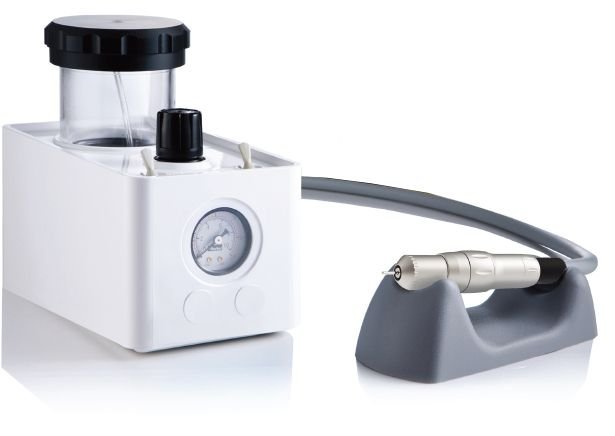 Vector BlackMax -ZR Dental Lab Motor (BL-500ZR) SET - 50,000 rpm & 150,000 rpm Brushless Motor, Water/Air Control Box - Zirconia - Image 3