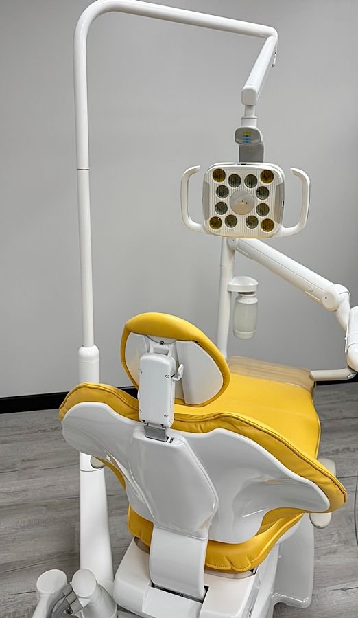 ADEC 511-532-551-571L - Complete Operatory Package (White) - Radius LED Light, Delivery, Assistant Pkg. - Ultraleather Upholstery - Image 2