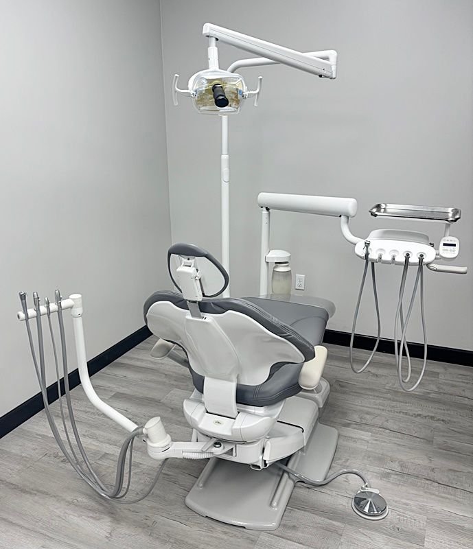 ADEC 411 Dental Operatory Chair w/ Adec 332 Delivery, 351 Assistant, 371 Light - New Ultraleather Upholstery - Image 14