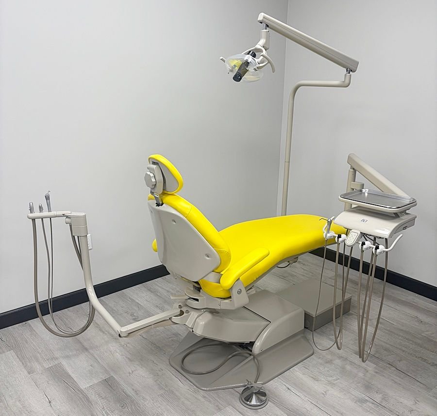 ADEC 1021 Decade Dental Radius Operatory Package w/ ADEC 1601-1622 Stool Set - NEW DCI Delivery Unit (Dual Touchpad Chair Controls) - Good Used Vinyl Upholstery - Image 8